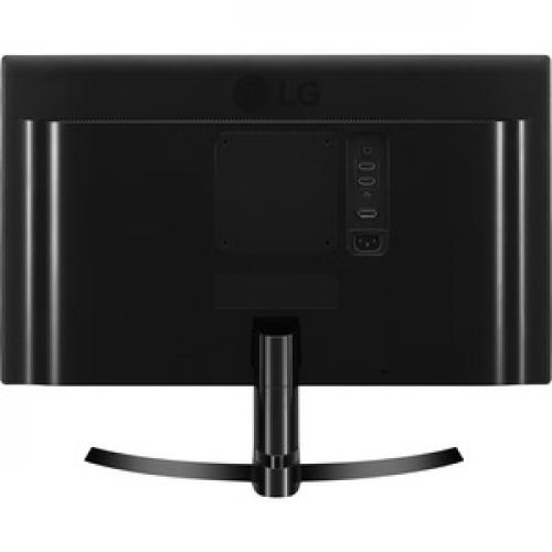 LG 24UD58 B 4K UHD LCD Monitor   16:9   Matte Black, Glossy Black Rear/500