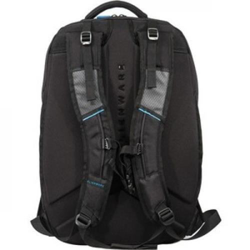 Mobile Edge Alienware Vindicator AWV15BP2.0 Carrying Case (Backpack) For 15.6" Notebook   Black, Teal Rear/500