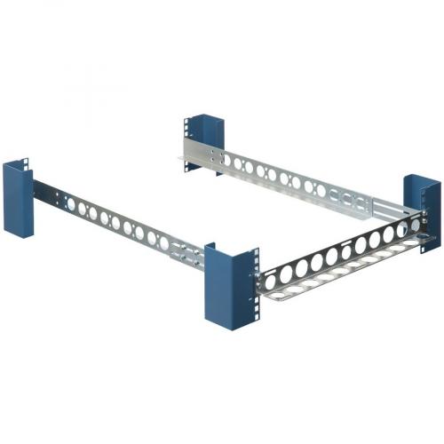 Rack Solutions 1U Universal Rail 24in (D) With Wirebar Rear/500