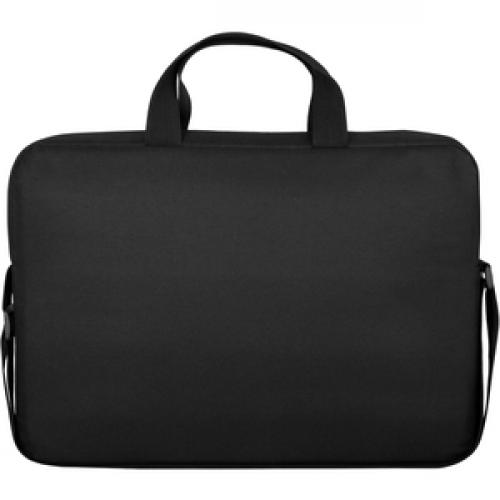 Urban Factory Nylee Carrying Case (Messenger) For 14" Notebook   Black Rear/500