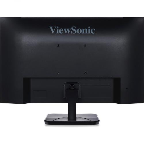 ViewSonic VA2456 MHD 24 Inch IPS 1080p Monitor With 100Hz, Ultra Thin Bezels, HDMI, DisplayPort And VGA Inputs For Home And Office Rear/500