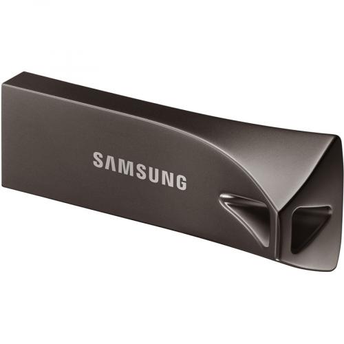 Samsung BAR Plus USB 3.1 Flash Drive 64GB Titan Grey Rear/500