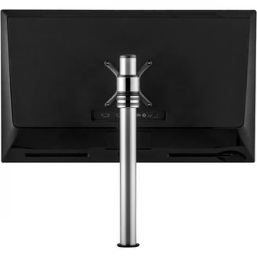 Atdec Short Arm Monitor Desk Mount   Flat And Curved Monitors Up To 32in   VESA 75x75, 100x100 Rear/500