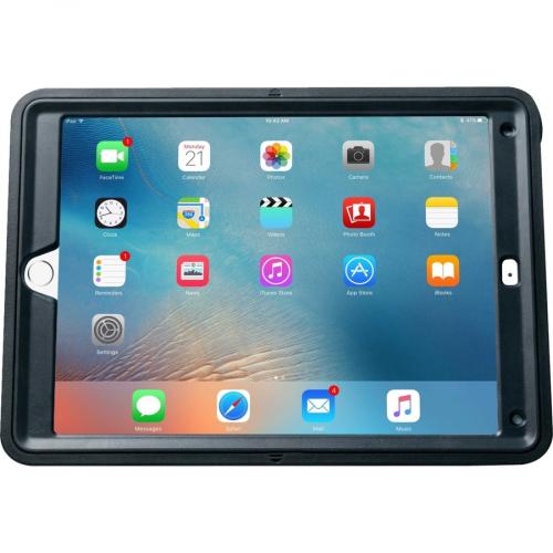 CTA Digital Carrying Case For 9.7" Apple IPad Pro Tablet   Black Rear/500
