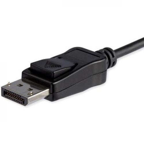 StarTech.com 6ft/1.8m USB C To Displayport 1.4 Cable Adapter   4K/5K/8K USB Type C To DP 1.4 Monitor Video Converter Cable   HDR/HBR3/DSC Rear/500