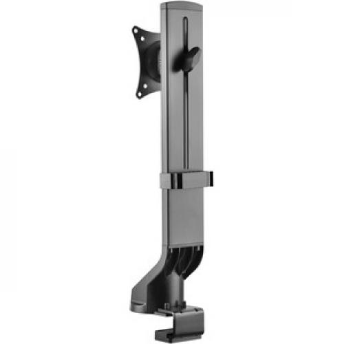 Tripp Lite By Eaton Single Display Monitor Arm With Desk Clamp And Grommet   Height Adjustable, 17" To 32" Monitors Rear/500