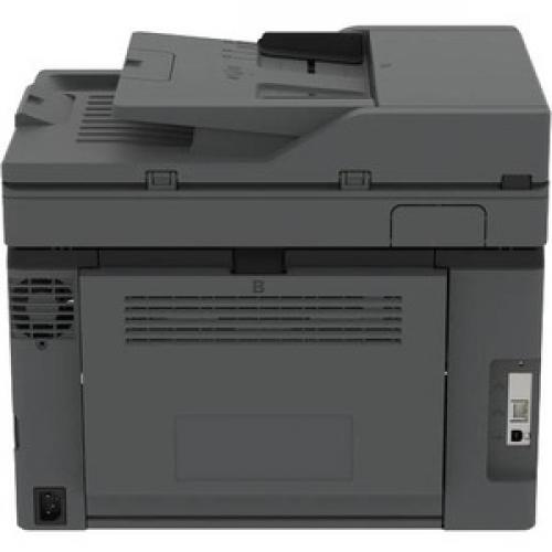 Lexmark CX431adw Laser Multifunction Printer Color Copier/Fax/Scanner 26 Ppm Mono/26 Ppm Color Print 2400x600 Dpi Print Automatic Duplex Print 75000 Pages 251 Sheets Input 600 Dpi Optical Scan Color Fax Wireless LAN Rear/500