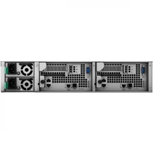 Synology SA3200D SAN/NAS Storage System Rear/500