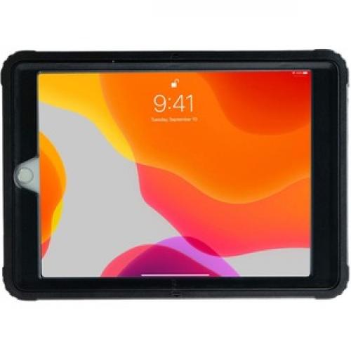 CTA Digital Carrying Case For 10.2" To 10.5" Apple IPad Pro, IPad Air (3rd Generation), IPad (7th Generation) Tablet   Black Rear/500