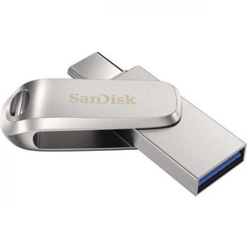 SanDisk Ultra Dual Drive Luxe USB TYPE C   512GB Rear/500