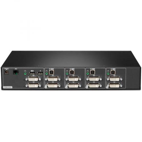 Vertiv Cybex SC900 Secure KVM | Dual Head | 4 Port Universal And DVI D | NIAP Version 4.0 Certified Rear/500