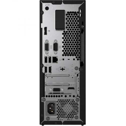 Lenovo ThinkCentre M70c 11GJ0028US Desktop Computer   Intel Core I5 10th Gen I5 10400 Hexa Core (6 Core) 2.90 GHz   8 GB RAM DDR4 SDRAM   256 GB SSD   Small Form Factor   Black Rear/500