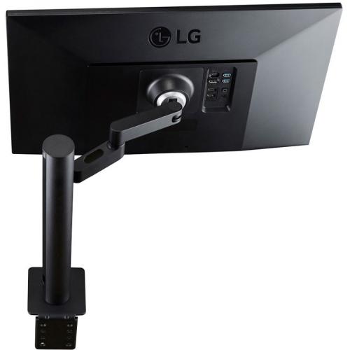 LG UltraFine 27BN88U B 27" Class 4K UHD LCD Monitor   16:9   Textured Black Rear/500