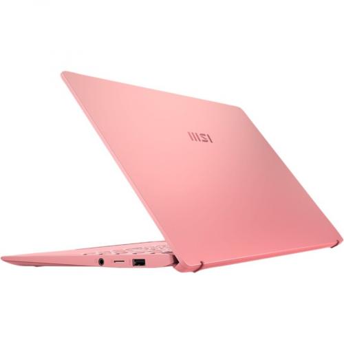 MSI Prestige 14 14" Rugged Ultrabook   Full HD   1920 X 1080   Intel Core I7 11th Gen I7 1185G7 1.20 GHz   16 GB Total RAM   1 TB SSD   Rose Pink Rear/500