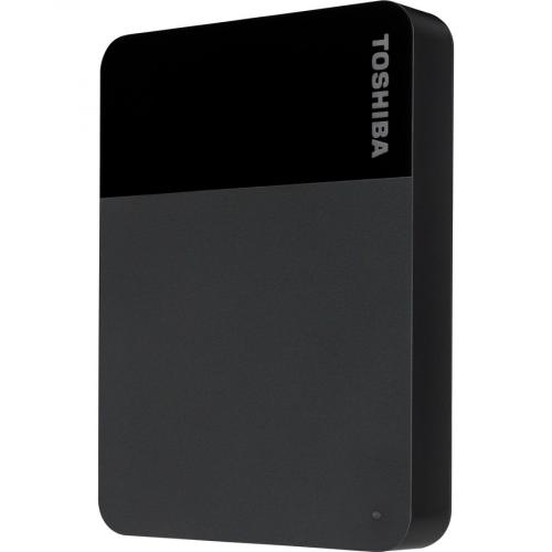 Toshiba Canvio Ready HDTP340XK3CA 4 TB Portable Hard Drive   External   Black Rear/500