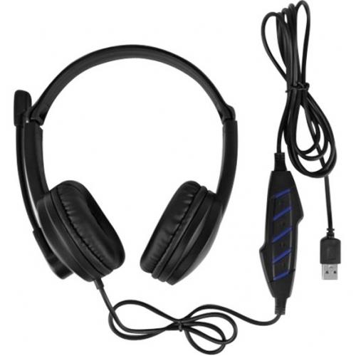 Aluratek AWHU02FB Headset Rear/500
