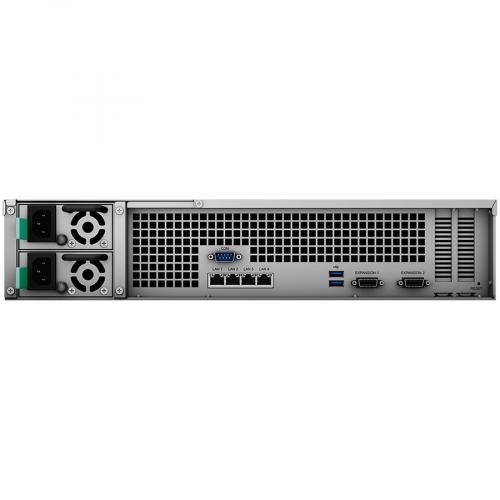 Synology RackStation RS3621RPxs SAN/NAS Storage System Rear/500