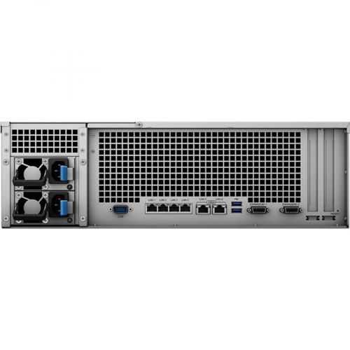 Synology RackStation RS4021XS+ SAN/NAS Storage System Rear/500