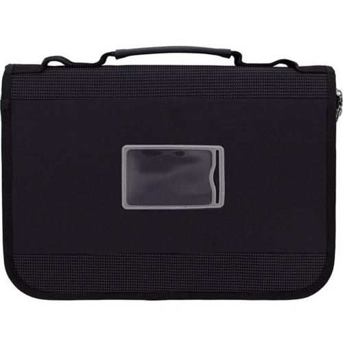 Brenthaven Tred Carrying Case (Folio) For 13" ID Card   Black Rear/500