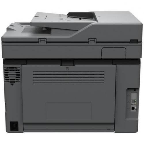 Lexmark GO Line MC300 MC3224i Laser Multifunction Printer Color Copier/Scanner 24 Ppm Mono/24 Ppm Color Print 2400x600 Dpi Print Automatic Duplex Print 30000 Pages 251 Sheets Input Color Flatbed Scanner 600 Dpi Optical Scan Wireless LAN Apple AirPrin Rear/500