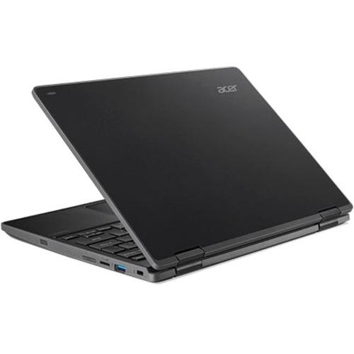 Acer TravelMate Spin B3 B311R 32 TMB311R 32 C31R 11.6" Touchscreen Convertible 2 In 1 Notebook   HD   1366 X 768   Intel Celeron N5100 Quad Core (4 Core) 1.10 GHz   4 GB Total RAM   128 GB Flash Memory Rear/500