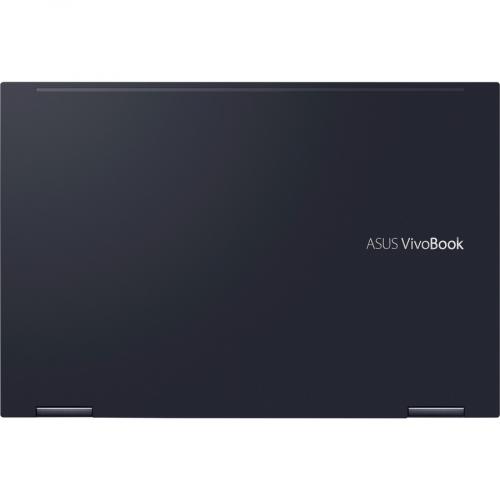 Asus VivoBook Flip 14 14" Touchscreen Convertible Notebook 1920 X 1080 FHD AMD Ryzen 7 5700U 8GB RAM 512GB SSD Bespoke Black Rear/500