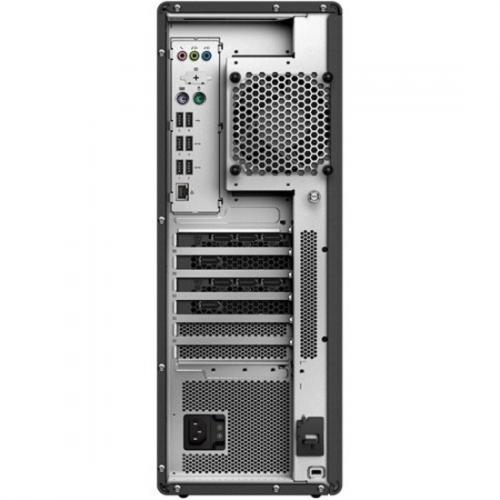 Lenovo ThinkStation P620 30E00096US Workstation   1 X AMD Ryzen Threadripper PRO Dodeca Core (12 Core) 3945WX 4 GHz   32 GB DDR4 SDRAM RAM   1 TB SSD   Tower   Graphite Black Rear/500