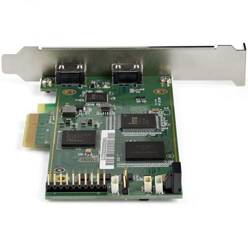 StarTech.com PCIe HDMI Capture Card, 4K 60Hz PCI Express HDMI 2.0 Capture Card W/ HDR10, PCIe X4 Video Recorder/Live Streaming For Desktop Rear/500
