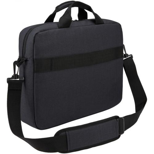 Case Logic Huxton Carrying Case (Attach&eacute;) For 14" Notebook, Accessories, Tablet PC   Black Rear/500