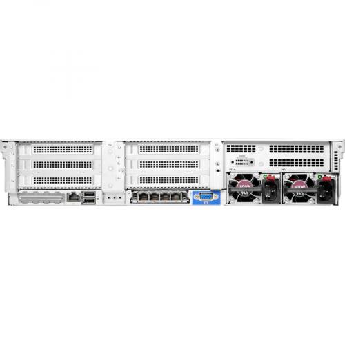 HPE ProLiant DL380 G10 Plus 2U Rack Server   1 X Intel Xeon Silver 4314 2.40 GHz   32 GB RAM   12Gb/s SAS Controller Rear/500