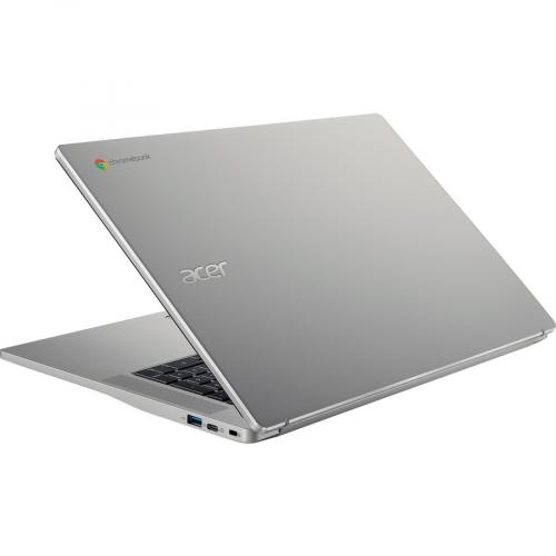 Acer Chromebook 317 CB317 1H CB317 1H C41X 17.3" Chromebook   Full HD   1920 X 1080   Intel Celeron N5100 Quad Core (4 Core) 1.10 GHz   4 GB Total RAM   32 GB Flash Memory   Sparkly Silver Rear/500