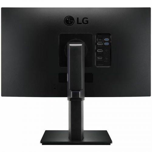 LG 24BP75Q B 24" Class WQHD LCD Monitor   16:9   Black Rear/500