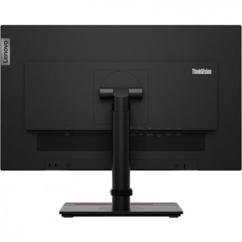 Lenovo ThinkVision T24m 20 24" Class Webcam Full HD LCD Monitor   16:9   Raven Black Rear/500