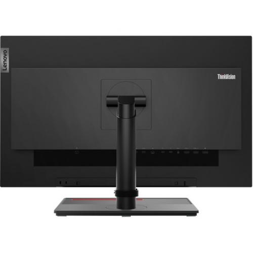 Lenovo ThinkVision P27u 20 27" 4K UHD WLED LCD Monitor   16:9   Raven Black Rear/500
