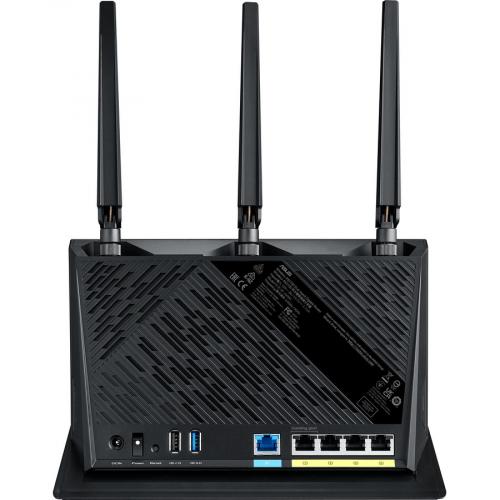Asus RT AX86S Wi Fi 6 IEEE 802.11ax Ethernet Wireless Router Rear/500