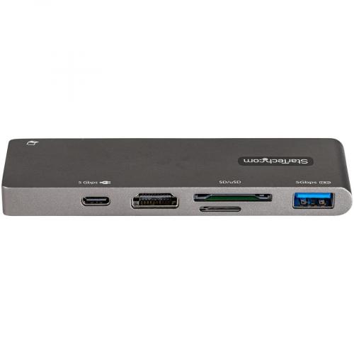 StarTech.com USB C Multiport Adapter For MacBook Pro/Air, USB Type C To 4K HDMI, Power Delivery, SD/MicroSD, USB 3.0 Hub, USB C Mini Dock Rear/500