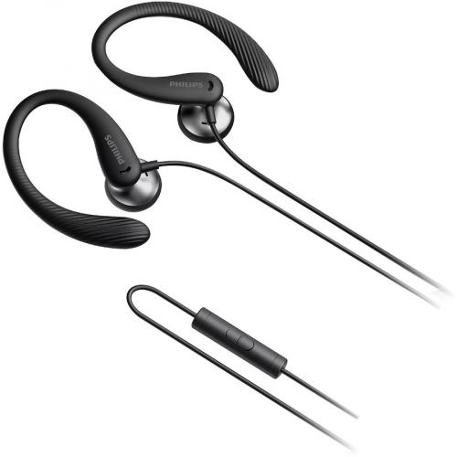Philips In Ear Sports Headphones With Mic Rear/500