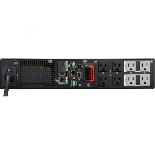 Eaton 5PX G2 1440VA 1440W 120V Line Interactive UPS   8 NEMA 5 15R Outlets, Cybersecure Network Card Included, Extended Run, 2U Rack/Tower   Battery Backup Rear/500