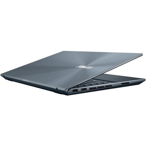Asus ZenBook Pro 15 15.6" Touchscreen Notebook AMD Ryzen 9 5900HX 16GB RAM 1TB SSD Pine Gray   AMD Ryzen 9 5900HX Octa Core   16 GB Total RAM   1 TB SSD   Pine Gray   Windows 11 Pro   NVIDIA GeForce RTX 3050 Rear/500