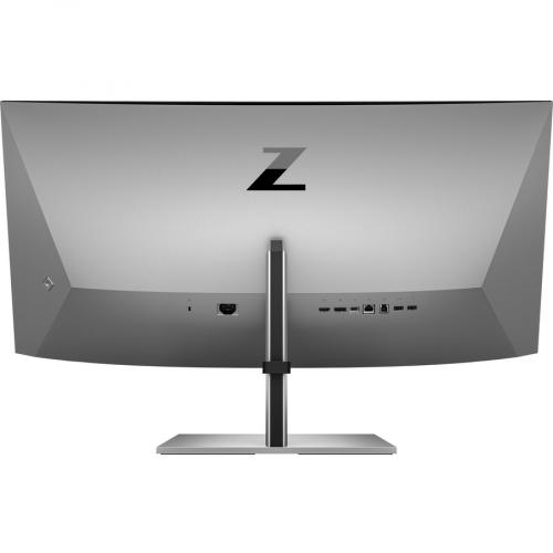 HP Z34c G3 34" Class Webcam WQHD Curved Screen LCD Monitor   21:9   Silver, Black Rear/500
