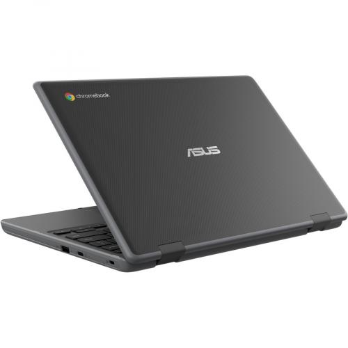 Asus Chromebook Flip CR1 CR1100FKA YZ182T 11.6" Touchscreen Rugged Convertible 2 In 1 Chromebook   HD   1366 X 768   Intel Celeron N5100 Quad Core (4 Core) 1.10 GHz   8 GB Total RAM   32 GB Flash Memory   Dark Gray Rear/500