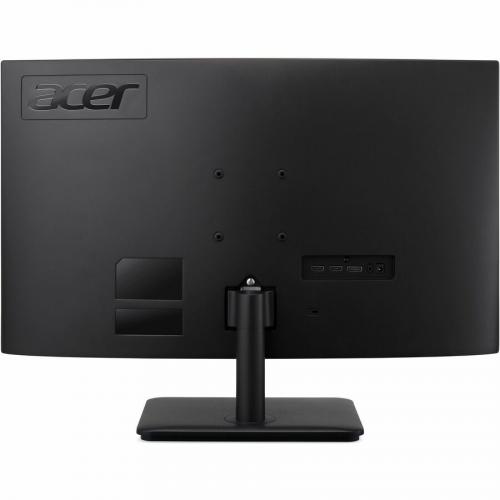Acer Nitro ED240Q 24" Class Full HD Curved Screen LED Monitor   16:9   Black Rear/500