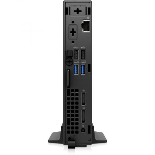 Dell OptiPlex 3000 Thin Client   Intel Celeron N5105 Quad Core (4 Core) 2 GHz   Black Rear/500