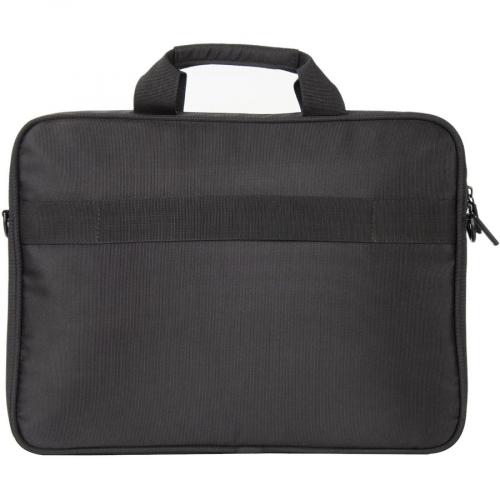Rocstor Premium 13" & 14" Professional Toploading Universal Briefcase Laptop Case   Weather & Water Resistant   RFID Blocking Pocket   Lightweight   Exterior 1200D Polyester & Interior 210D Polyester Material  Fits 13in, 14in & 14.1 Inch Laptop   ... Rear/500