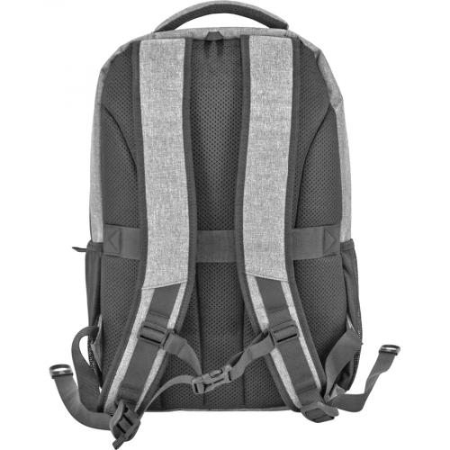 Mobile Edge Commuter Carrying Case Rugged (Backpack) For 15.6" To 16" Notebook, Travel Essential   Gray Rear/500