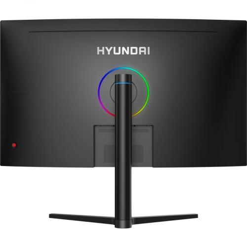 Hyundai 32 Inch Curved Gaming Monitor, 165Hz, 1080p Full HD (1920x1080) LED, HDMI, VESA Mountable, Black, 32CGM Series Rear/500