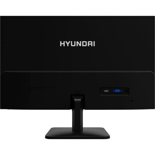 Hyundai 24 Inch Professional Office Monitor, 75Hz, 1080p Full HD (1920x1080) LCD, HDMI And VGA, VESA Mountable, Black, 24FOM Series Rear/500
