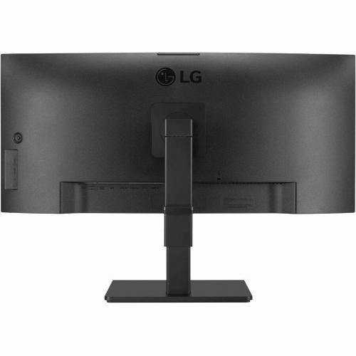 LG Ultrawide 34BQ77QC B 34" Class Webcam WQHD Curved Screen LCD Monitor   21:9   Textured Black Rear/500