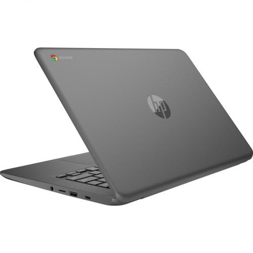 HP Chromebook 14A G5 14" Chromebook   HD   AMD A Series A4 9120C   4 GB   32 GB Flash Memory   Chalkboard Gray Rear/500