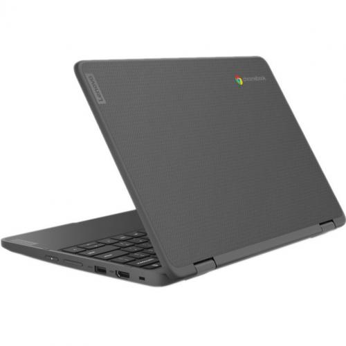 Lenovo 300e Yoga Chromebook Gen 4 11.6" Touchscreen 2 In 1 Chromebook 1366 X 768 HD MediaTek Kompanio 520 4GB RAM 32GB EMMC ARM Mali G52 2EE MC2 Graphics Graphite Grey Rear/500